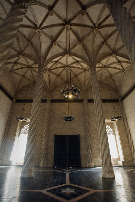 La Lonja de la Seda, Valencia, Spain, June 2012