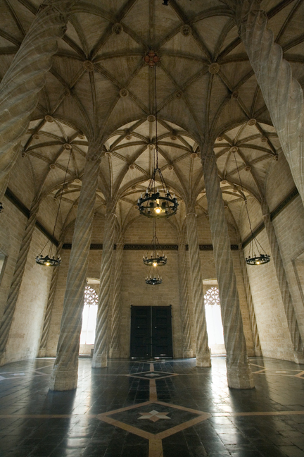 La Lonja de la Seda, Valencia, Spain, June 2012