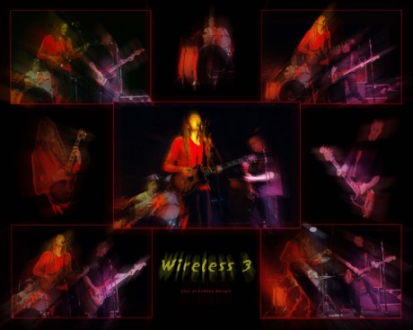 Wireless 3 - Poster, live at Eamon Dorans, Dublin - 1999