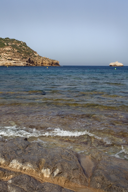 Playa el Portixol, Javea, Marina Alta, Spain, June 2012