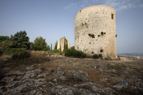 Molins del Cap de Sant Antoni, Javea, Marina Alta, Spain, June 2012