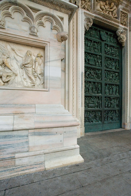 Duomo, Santa Maria Nascente, Milan, Italy, January 2011