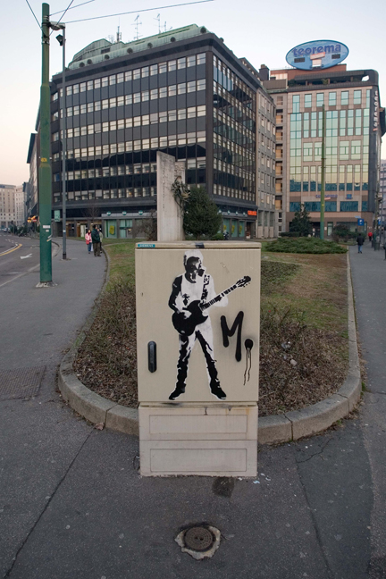 Largo Bersaglieri, Milan, Italy, December 2010