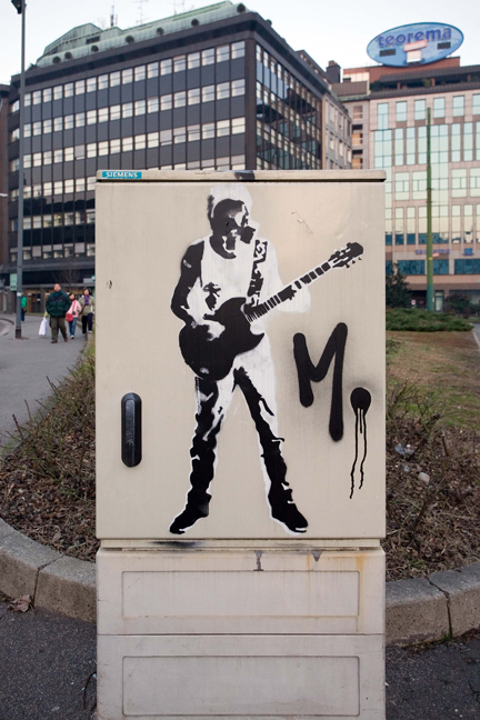 Largo Bersaglieri, Milan, Italy, December 2010