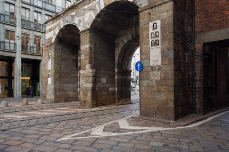 Porta Nuova, Milan, Italy, January 2011