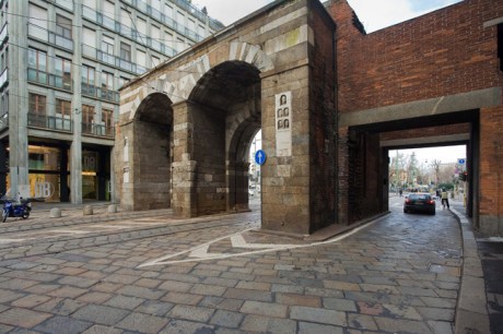 Porta Nuova, Milan, Italy, January 2011