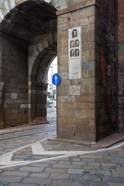 Porta Nuova, Milan, Italy, January 2011