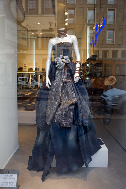 Via Manzoni, Milan, Italy, January 2011