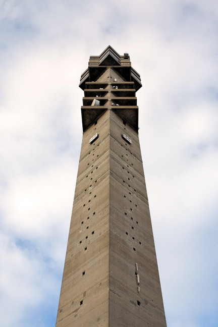 Kaknästornet, Mörka kroken, Stockholm, Sweden, February 2011