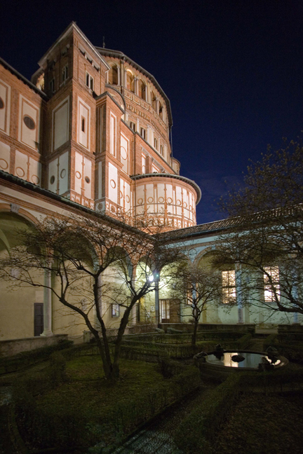 Santa Maria delle Grazie, Milan, Italy, January 2011