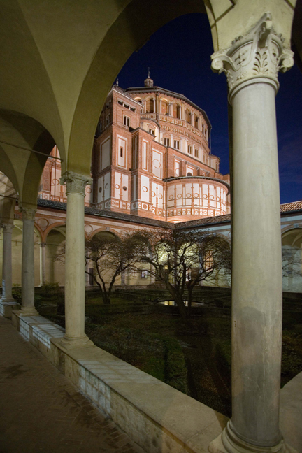 Santa Maria delle Grazie, Milan, Italy, January 2011