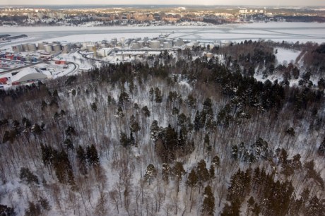 Ladugårdsgärdet, Stockholm, Sweden, February 2011