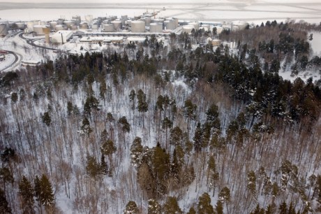 Ladugårdsgärdet, Stockholm, Sweden, February 2011