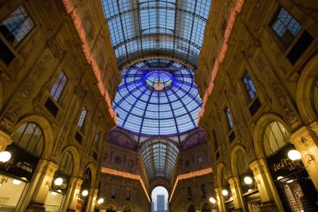 Galleria Vittorio Emanuele II, Milan, Italy, December 2010