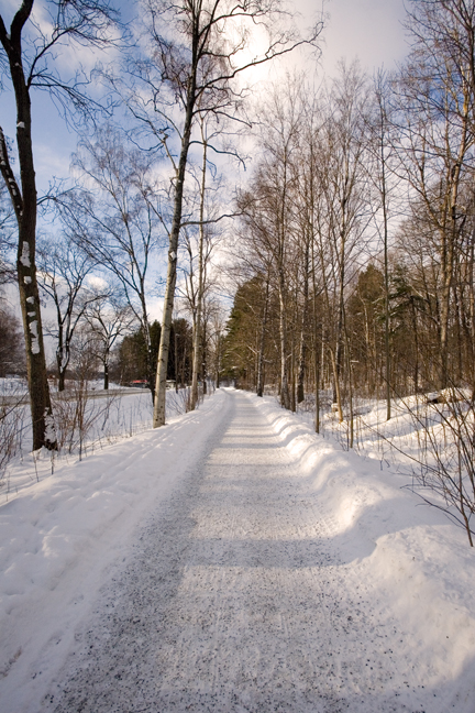 Djurgårdsbrunnsvägen, Stockholm, Sweden, February 2011