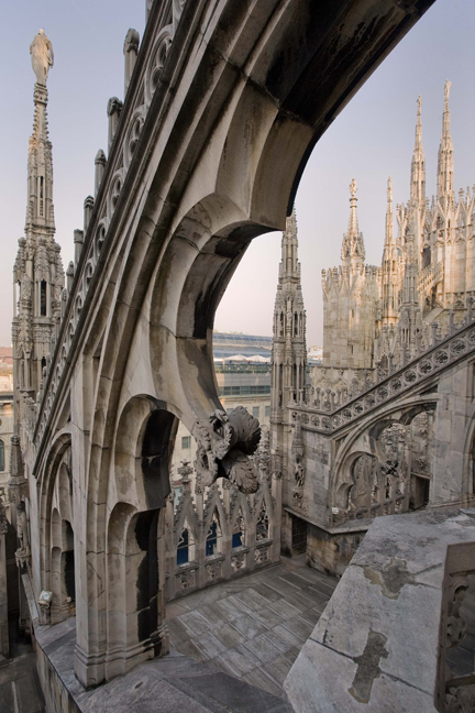 Duomo, Santa Maria Nascente, Milan, Italy, January 2011
