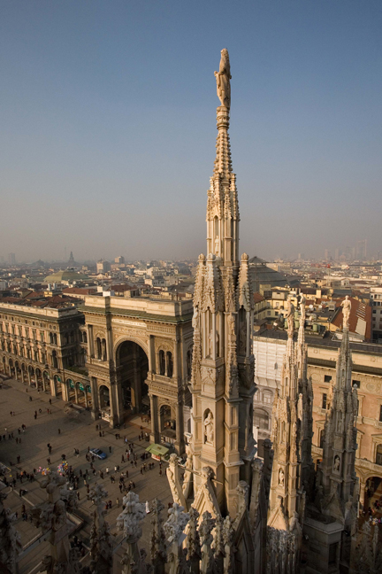 Duomo, Santa Maria Nascente, Milan, Italy, January 2011