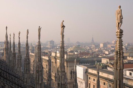 Duomo, Santa Maria Nascente, Milan, Italy, January 2011