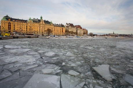 Nybrokajen, Stockholm, Sweden, February 2011