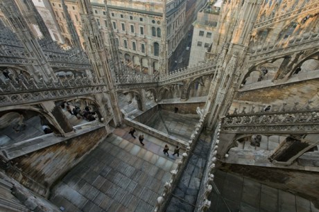 Duomo, Santa Maria Nascente, Milan, Italy, January 2011