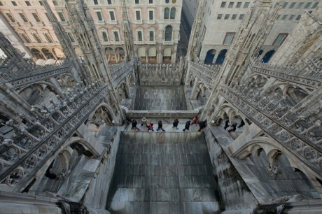 Duomo, Santa Maria Nascente, Milan, Italy, January 2011