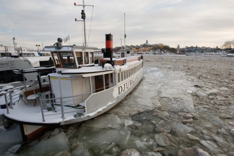 Strandvägen, Stockholm, Sweden, February 2011