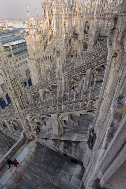 Duomo, Santa Maria Nascente, Milan, Italy, January 2011
