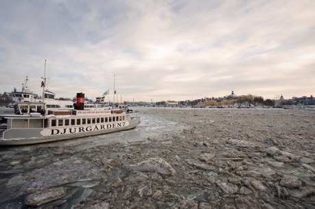 Strandvägen, Stockholm, Sweden, February 2011