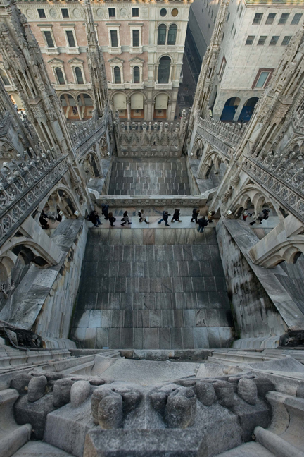 Duomo, Santa Maria Nascente, Milan, Italy, January 2011