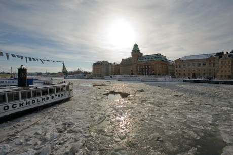 Nybrokajen, Stockholm, Sweden, February 2011