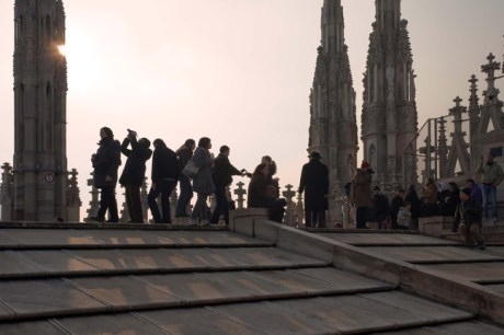 Duomo, Santa Maria Nascente, Milan, Italy, January 2011