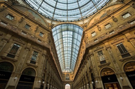 Galleria Vittorio Emanuele II, Milan, Italy, January 2011