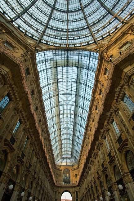 Galleria Vittorio Emanuele II, Milan, Italy, January 2011