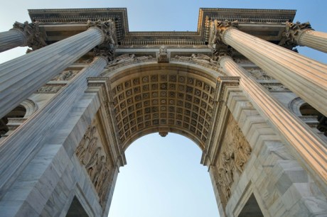 Arco della Pace, Milan, Italy, January 2011