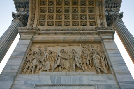 Arco della Pace, Milan, Italy, January 2011