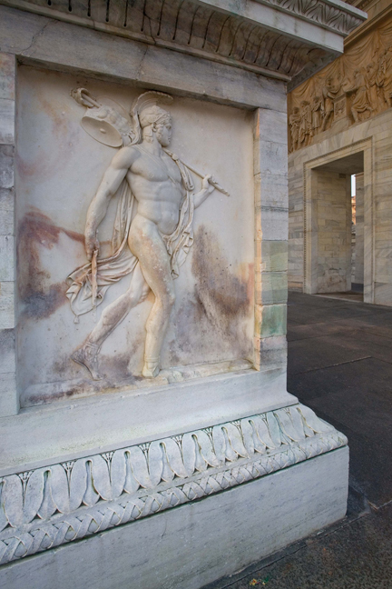 Arco della Pace, Milan, Italy, January 2011