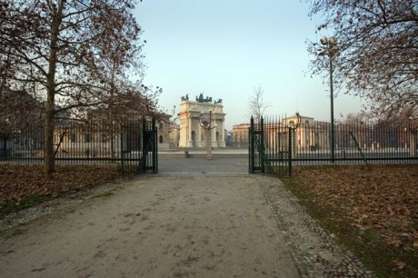 Parco Sempione, Milan, Italy, January 2011