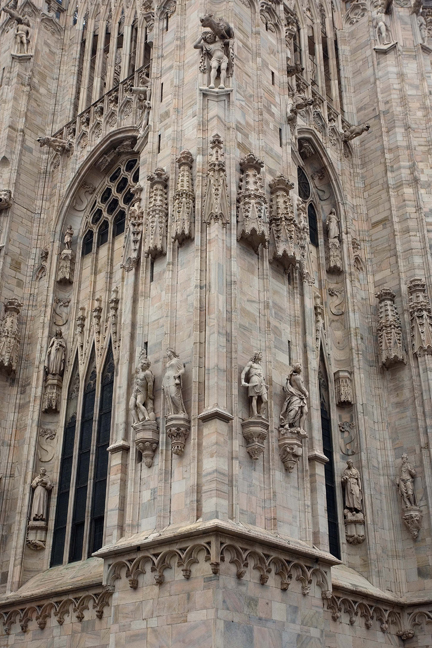 Duomo, Santa Maria Nascente, Milan, Italy, January 2011