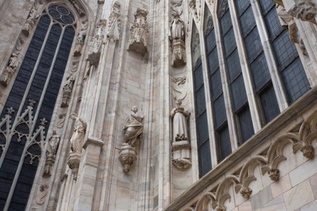 Duomo, Santa Maria Nascente, Milan, Italy, January 2011