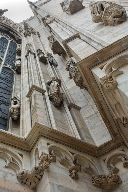 Duomo, Santa Maria Nascente, Milan, Italy, January 2011