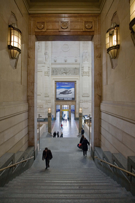 Milano Centrale, Piazza Duca d'Aosta, Milan, Italy, January 2011