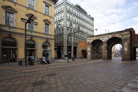 Via Manzoni, Milan, Italy, January 2011