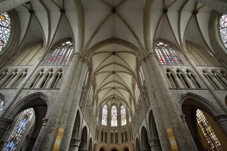 St. Michael and St. Gudula Cathedral, Brussels, Belgium, April 2011
