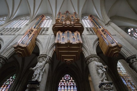 St. Michael and St. Gudula Cathedral, Brussels, Belgium, April 2011