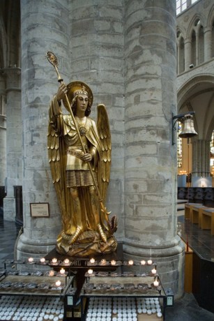 St. Michael and St. Gudula Cathedral, Brussels, Belgium, April 2011