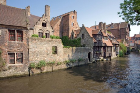 Bonifaciusbrug & Canal, Bruges, Belgium, April 2011