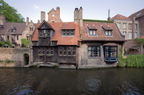Bonifaciusbrug & Canal, Bruges, Belgium, April 2011