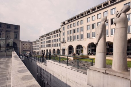 Mont des Arts, Brussels, Belgium, April 2011