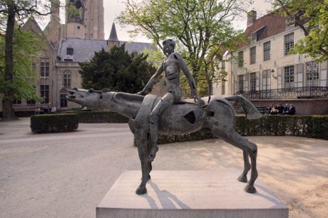 Ruiters van de Apocalypse, Arentshof, Bruges, Belgium, April 2011