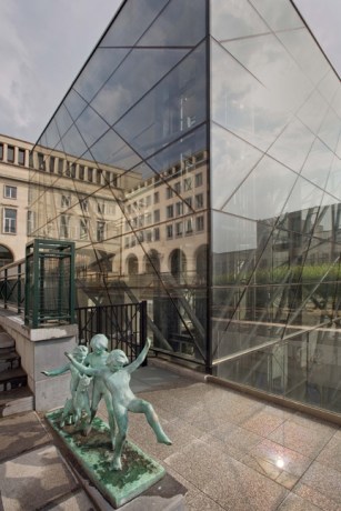 Square, Mont des Arts, Brussels, Belgium, April 2011